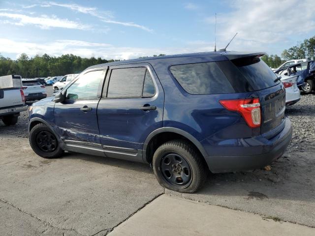 1FM5K8AR6EGB38650 - 2014 FORD INTERCEPTOR POLICE INTERCEPTOR BLUE photo 2