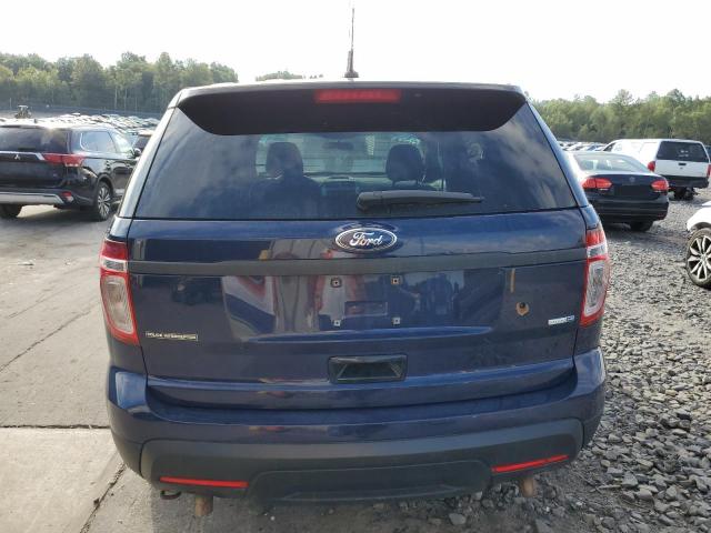 1FM5K8AR6EGB38650 - 2014 FORD INTERCEPTOR POLICE INTERCEPTOR BLUE photo 6