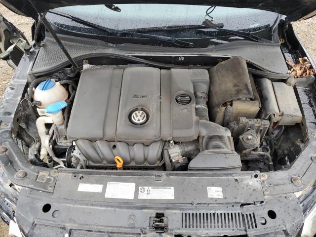 1VWCH7A37DC104073 - 2013 VOLKSWAGEN PASSAT SEL Чорний фото 11