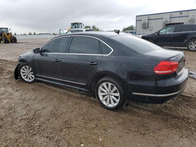 1VWCH7A37DC104073 - 2013 VOLKSWAGEN PASSAT SEL Чорний фото 2