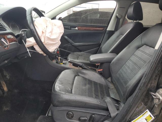 1VWCH7A37DC104073 - 2013 VOLKSWAGEN PASSAT SEL Чорний фото 7