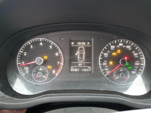 1VWCH7A37DC104073 - 2013 VOLKSWAGEN PASSAT SEL Чорний фото 9