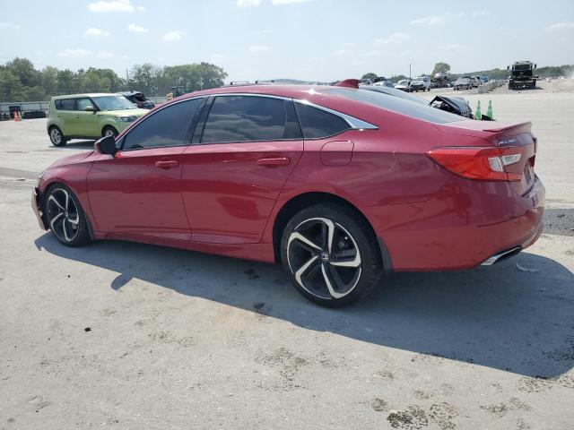 1HGCV1F3XJA229594 - 2018 HONDA ACCORD SPORT RED photo 2