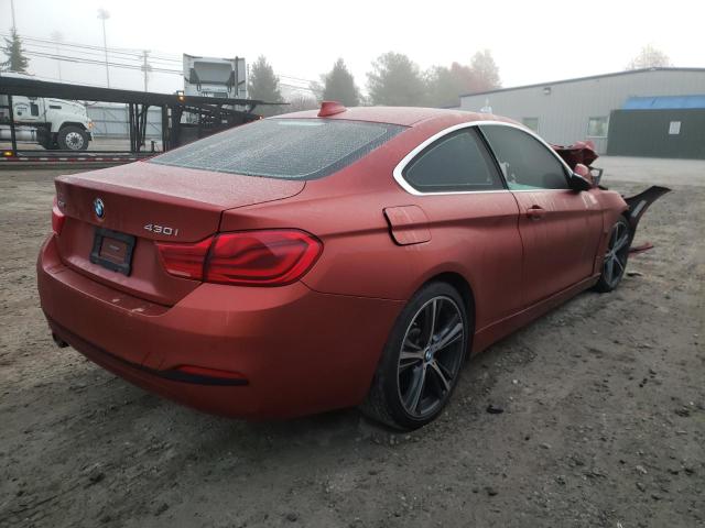 WBA4W5C54JAE43445 - 2018 BMW 430XI ORANGE photo 4