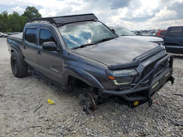 5TFJU4GN1DX045401 - 2013 TOYOTA TACOMA DOUBLE CAB PRERUNNER GRAY photo 4