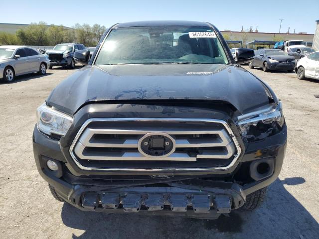 5TFCZ5AN8MX270813 - 2021 TOYOTA TACOMA DOUBLE CAB BLACK photo 5