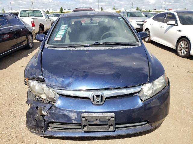 2HGFA16598H535174 - 2008 HONDA CIVIC LX BLUE photo 5