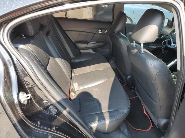 2HGFB2F9XEH517557 - 2014 HONDA CIVIC EXL შავი ფოტო 10