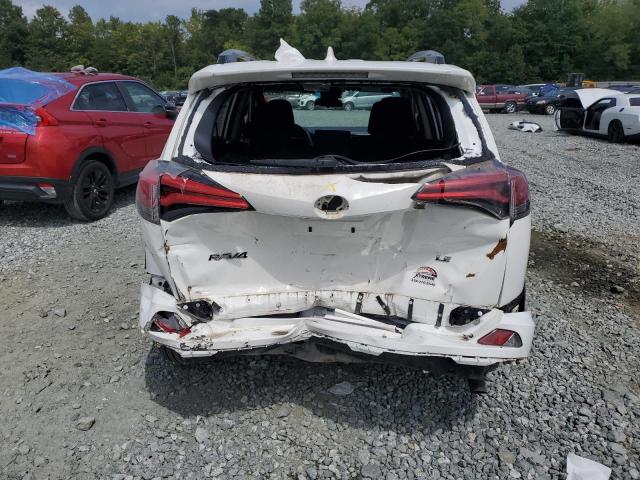 JTMZFREV3JJ727918 - 2018 TOYOTA RAV4 LE WHITE photo 6