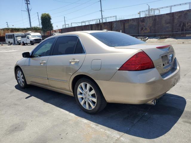 1HGCM66896A029812 - 2006 HONDA ACCORD EX TAN photo 2
