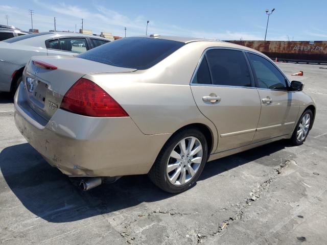 1HGCM66896A029812 - 2006 HONDA ACCORD EX TAN photo 3