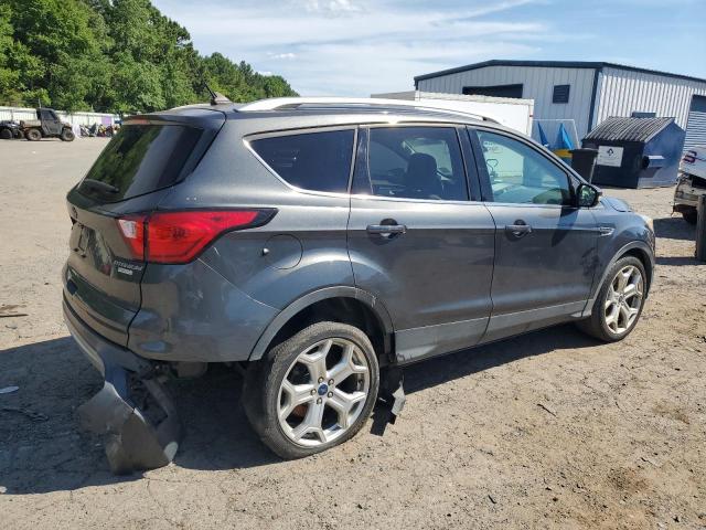 1FMCU0J98KUC28723 - 2019 FORD ESCAPE TITANIUM ნაცრისფერი ფოტო 3