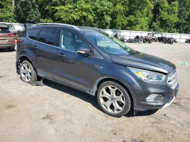 1FMCU0J98KUC28723 - 2019 FORD ESCAPE TITANIUM ნაცრისფერი ფოტო 4