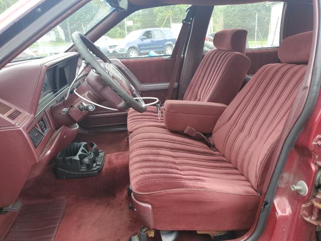 1G3AG55M3R6367736 - 1994 OLDSMOBILE CUTLASS CI S MAROON photo 14