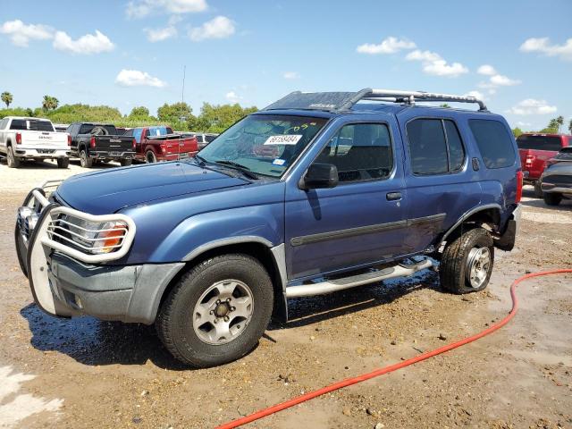 5N1ED28T1YC585147 - 2000 NISSAN XTERRA XE BLUE photo 1