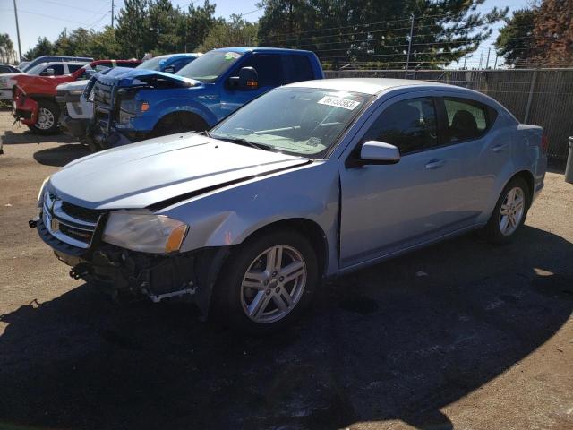 1C3CDZCB1DN572176 - 2013 DODGE AVENGER SXT BLUE photo 1