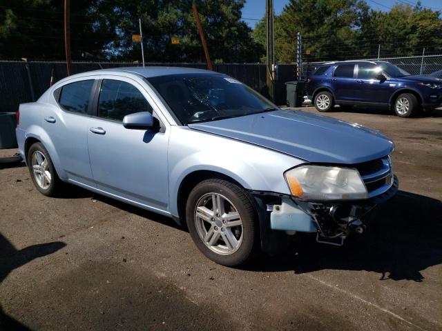 1C3CDZCB1DN572176 - 2013 DODGE AVENGER SXT BLUE photo 4