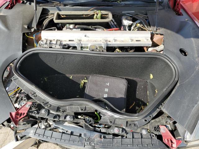 5YJSA1E60NF461961 - 2022 TESLA MODEL S Կարմիր լուսանկար 11