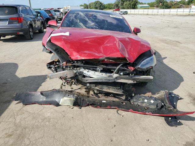 5YJSA1E60NF461961 - 2022 TESLA MODEL S Կարմիր լուսանկար 5