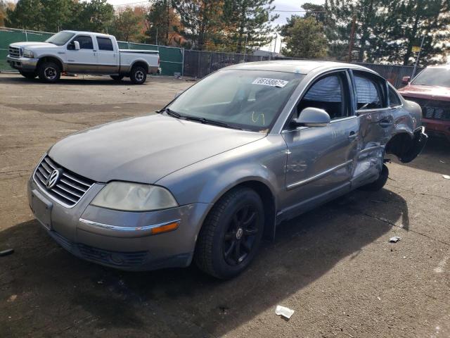 WVWPD63B44E286074 - 2004 VOLKSWAGEN PASSAT GLS GRAY photo 2