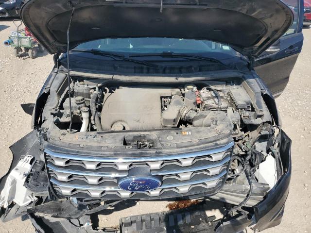 1FM5K8D87HGA37608 - 2017 FORD EXPLORER XLT 黑色 照片 12