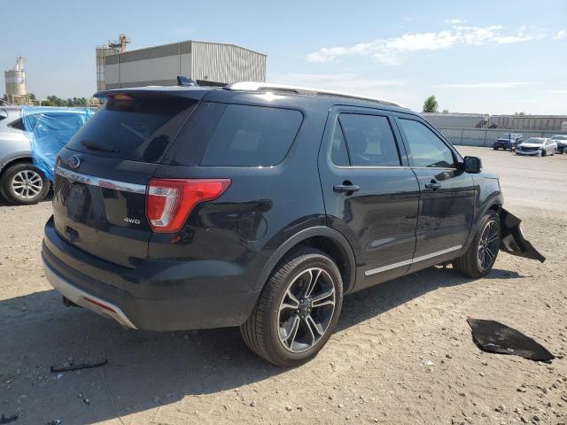 1FM5K8D87HGA37608 - 2017 FORD EXPLORER XLT 黑色 照片 3