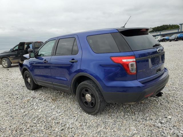 1FM5K8AR9EGC26589 - 2014 FORD EXPLORER POLICE INTERCEPTOR 蓝色 照片 2