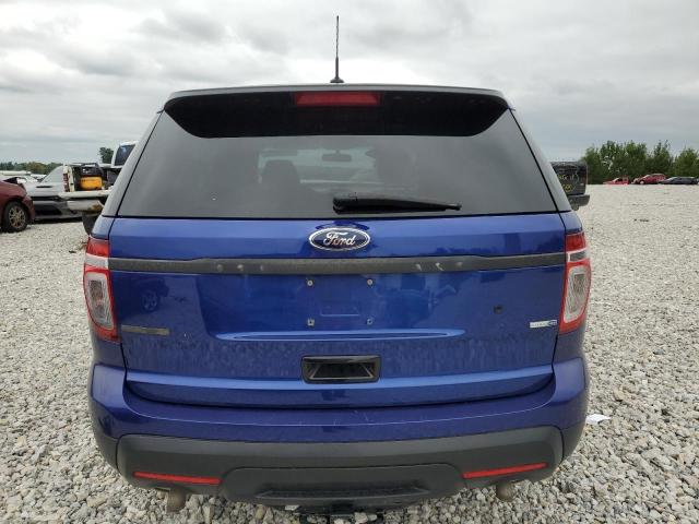1FM5K8AR9EGC26589 - 2014 FORD EXPLORER POLICE INTERCEPTOR 蓝色 照片 6