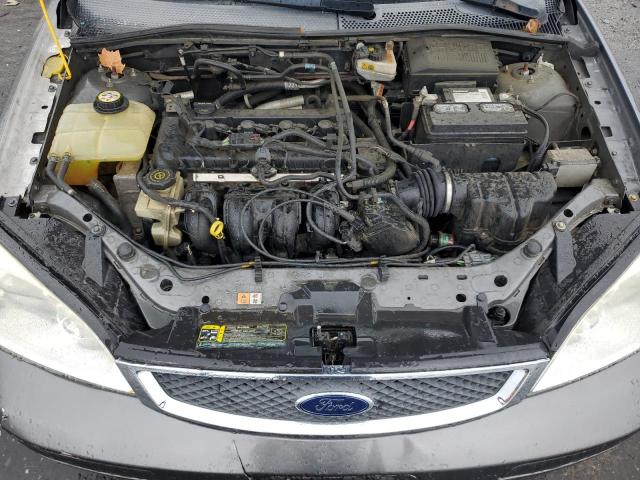 1FAHP34N27W118926 - 2007 FORD FOCUS ZX4 GRAY photo 11