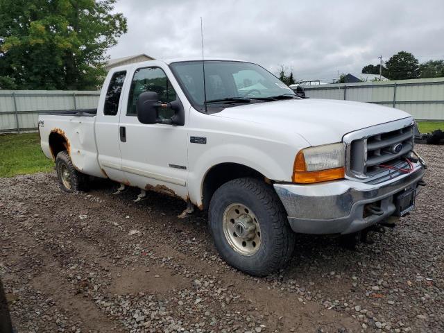 1FTNX21F21EB95930 - 2001 FORD F250 SUPER DUTY WHITE photo 4