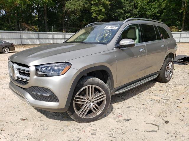 4JGFF5KE0NA677903 - 2022 MERCEDES-BENZ GLS 450 4MATIC GRAY photo 1