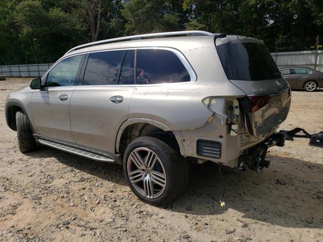 4JGFF5KE0NA677903 - 2022 MERCEDES-BENZ GLS 450 4MATIC GRAY photo 2