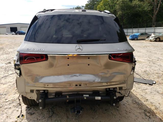 4JGFF5KE0NA677903 - 2022 MERCEDES-BENZ GLS 450 4MATIC GRAY photo 6