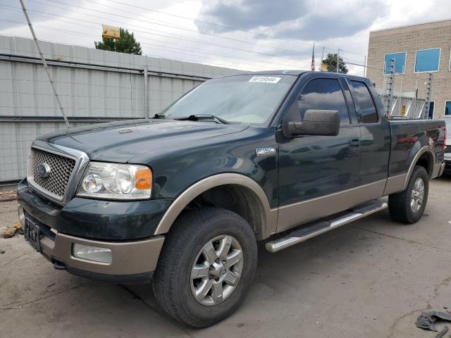 1FTPX14534NB14380 - 2004 FORD F150 GREEN photo 1