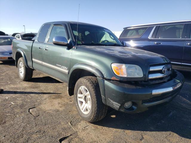 5TBBT44145S456588 - 2005 TOYOTA TUNDRA ACCESS CAB SR5 GREEN photo 1