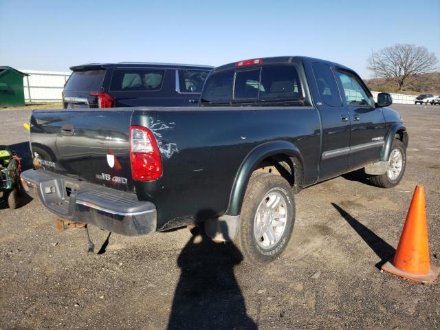 5TBBT44145S456588 - 2005 TOYOTA TUNDRA ACCESS CAB SR5 GREEN photo 4