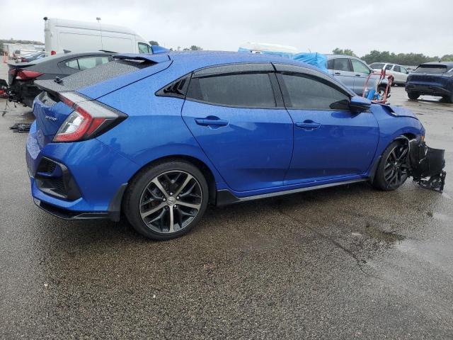 SHHFK7H47LU414451 - 2020 HONDA CIVIC SPORT BLUE photo 3
