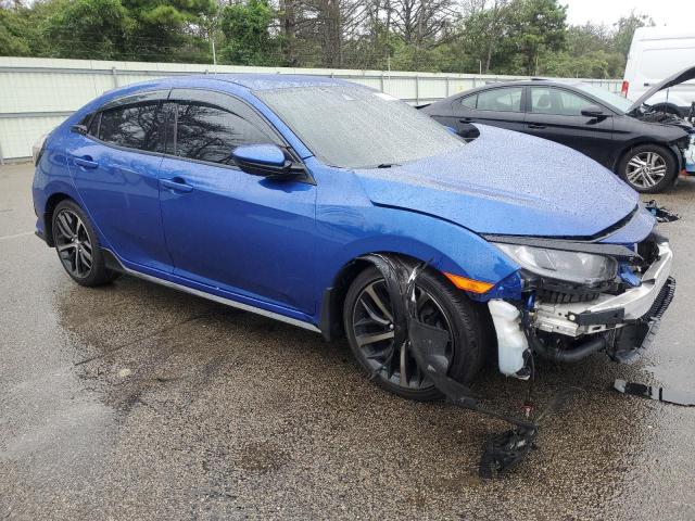 SHHFK7H47LU414451 - 2020 HONDA CIVIC SPORT BLUE photo 4