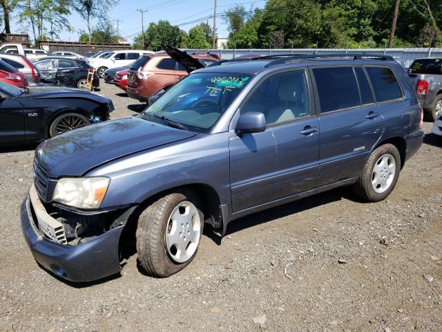 JTEEP21A970215306 - 2007 TOYOTA HIGHLANDER SPORT BLUE photo 1