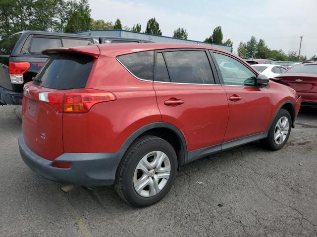 2T3BFREV8DW048427 - 2013 TOYOTA RAV4 LE RED photo 3