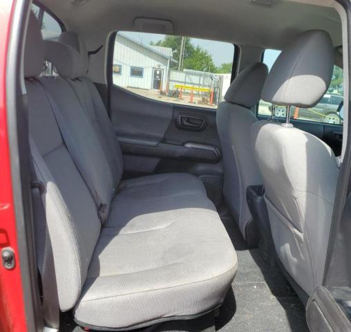3TMAZ5CN9JM072540 - 2018 TOYOTA TACOMA DOUBLE CAB 红色 照片 10