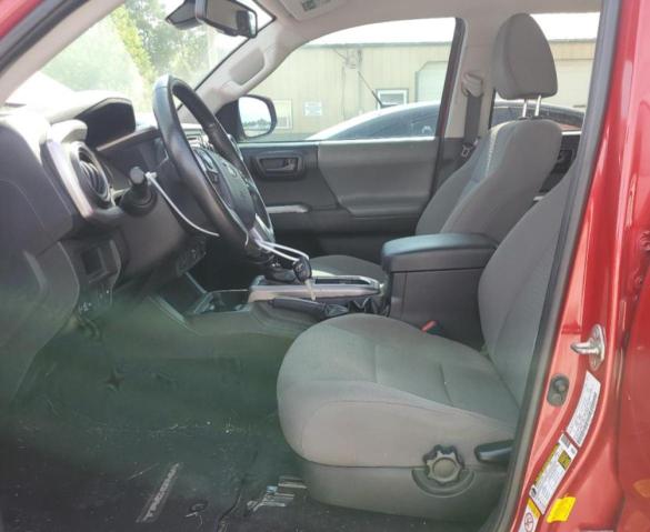 3TMAZ5CN9JM072540 - 2018 TOYOTA TACOMA DOUBLE CAB 红色 照片 7