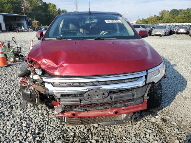 2FMDK3JC5DBB86091 - 2013 FORD EDGE SEL BURGUNDY photo 5