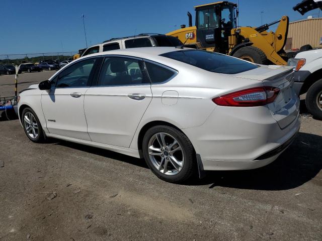 3FA6P0RU3GR353070 - 2016 FORD FUSION TITANIUM HEV WHITE photo 2