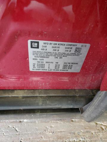 KL4CJFSB3EB532537 - 2014 BUICK ENCORE CONVENIENCE 红色 照片 13
