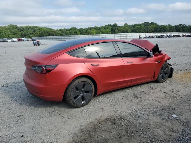 5YJ3E1EA0PF385643 - 2023 TESLA MODEL 3 Қызыл фото 3
