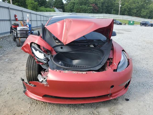 5YJ3E1EA0PF385643 - 2023 TESLA MODEL 3 Қызыл фото 5