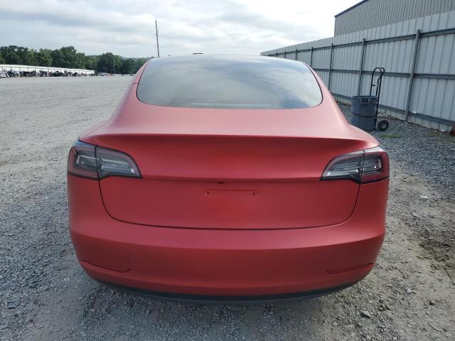 5YJ3E1EA0PF385643 - 2023 TESLA MODEL 3 Қызыл фото 6