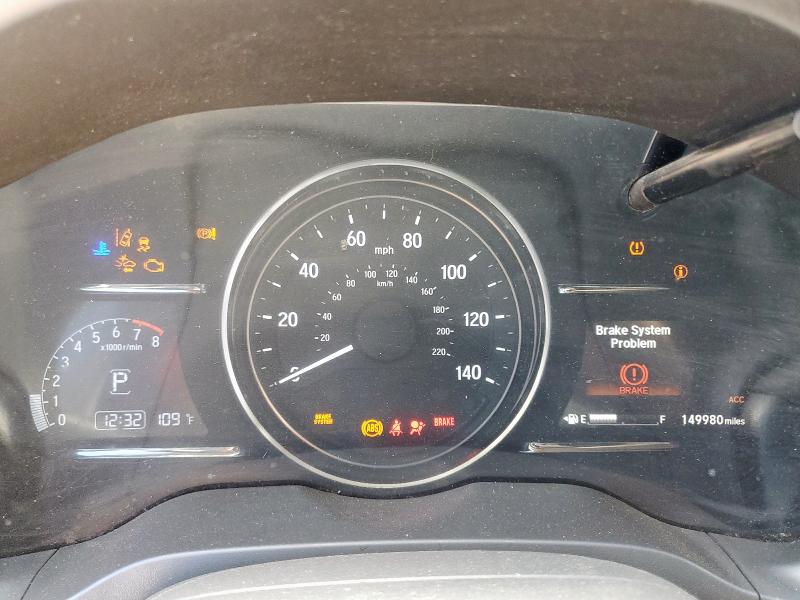 3CZRU5H58NM730150 - 2022 HONDA HR-V EX SILVER photo 9