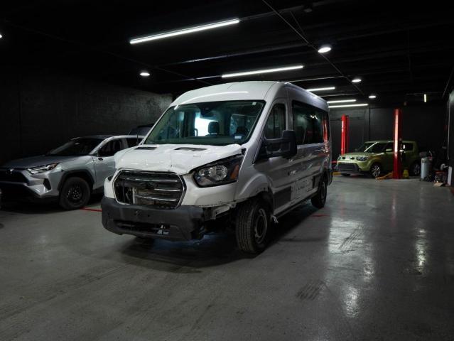 1FBAX2C89LKB54507 - 2020 FORD TRANSIT T-350 WHITE photo 2